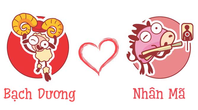 bạch dương và nhân mã
