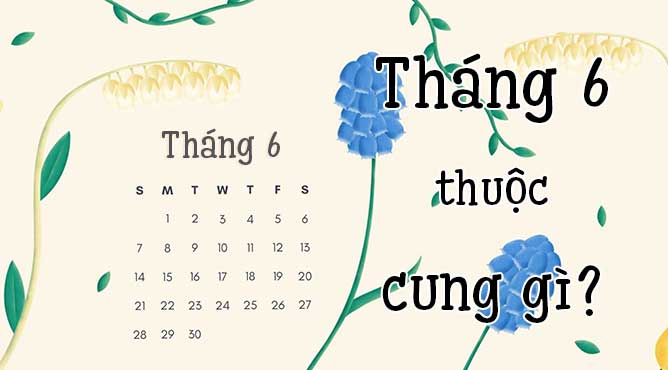 tháng 6 cung gì
