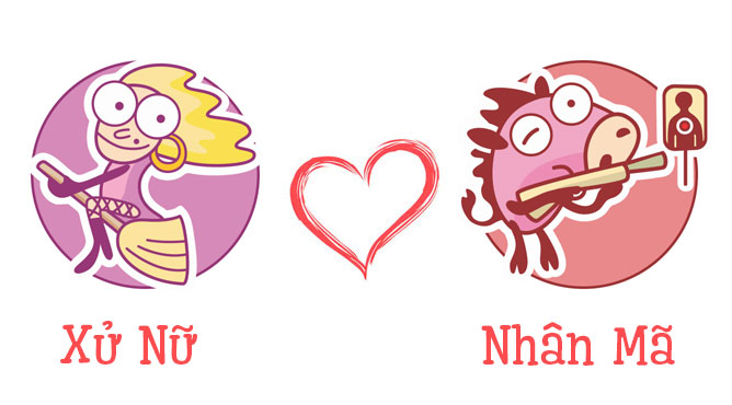 xử nữ và nhân mã