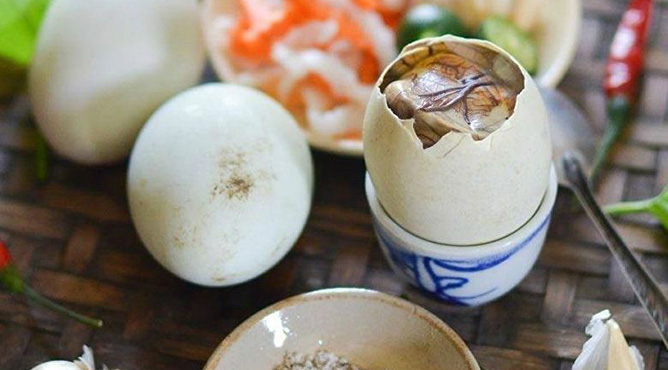 không nên ăn hột vịt lộn vào đầu tháng âm lịch